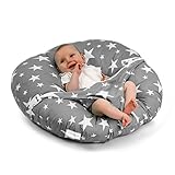 BANBALOO-Babynest nestchen-Babynestchen Kokon kuschelnest für Neugeborene - Babywippe-Baby Day Kissen - Baby Nest - Babyliege-Sitzsack Lagerungskissen Liege-Kuschelnest. Originelles Geschenk Geburt.