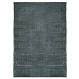 TEKEET Wohnmöbel Teppich waschbar faltbar grau 120x170 cm Größe Polyester