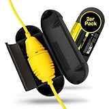 NEUBACH® [2er Pack] Kabelbox wasserdicht I 6,5 bis 9mm Kabel-Ø I IP54 Schutzklasse für Outdoor-Einsatz I Absolut zuverlässiges und robustes 2er Pack Stecker Schutzboxen