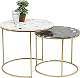 Kare Design Beistelltisch Mystic Round Klein (2/Set), Ø61 cm