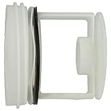 vhbw Flusensieb kompatibel mit Bauknecht WAT PRIME 552, WAT PRIME 652, WAT PRIME 752, WAT PRIMELINE 10 Waschmaschine, Trockner - 5,6 cm, Dichtungsring