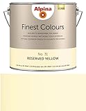 Alpina 2,5 L. Finest Colours/Feine Farben No. 31 Reserved Yellow/Elfenbein-Rebellin
