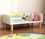Offenes Bücherregal, mehrschichtiges, raumhohes Regal, einfaches Aufbewahrungsregal for Wohnzimmer YIJIAN (Farbe : White 40x24x28cm)