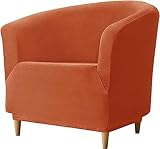 uyeoco Sesselbezug Stretch Sesselhusse mit Armlehnen, Sofaüberzug Clubsessel Sessel Bezug für Eine Einfache Reinigung,Cocktailsessel Armchair Sesselhussen Schonbezüge Hussen für Sessel (Color : #59)