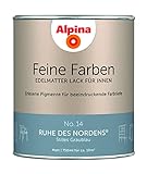 Alpina Feine Farben Lack No. 14 Ruhe des Nordens® edelmatt 750ml - Stilles Graublau