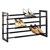 Shoe Rack Creative Three-Layer Shoe Rack Household Multifunctional Retractable Shoe Rack Shoe Rack Home Organizer Accessories Shoe Storage (Color : B) (C)