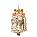 Handtücher, Wandbehänge – Cartoon Tier Chenille Handtuch Küche Bad | Weiches schnell trocknendes Handtuch mit Lanyard für Küche Bad Generic