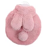 Healeved Menstruationsbeutel Handwärmer Für Kinder Outdoor-Zubehör Winterzubehör Wärmflasche Kinder Plüschtiere Gummi-Wärmflasche Outdoor-Zubehör Kompakte Wärmflasche