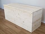 TOTAL WOOD 2012 Banktruhe sitztruhe truhen aus Holz B x T x H ca.: 70cm x 40cm x 40cm.