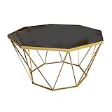 GWW PerfectFurnitureWohnzimmer-Couchtisch aus gehärtetem Glas, kreativ, goldfarben, rund, Sofatisch, kreativ, Esszimmertisch, Teetisch (Größe: 676745 cm) 67*67*45CM 1