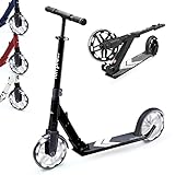 fun pro Premium Roller, Scooter Kinder von Händler aus Hamburg, Roller Kinder 6-18 Jahre - Kickscooter, Tretroller, Cityroller, Faltbar Roller Erwachsene - LED Räder optional