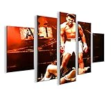 islandburner Bild Bilder auf Leinwand Muhammad Ali MF XXL Poster Leinwandbild Wandbild Dekoartikel Wohnzimmer Marke