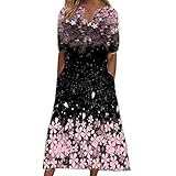 Damen Casual Loose Kleider Tunika-Overall Jumpsuit Hosenrock Set Glitzer Silvester Brautkleid