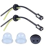 5 Stück Benzinfilter Kit Benzinschlauch Dichtung für Motorsense Erdbohrer Heckenschere Freischneider Hochentaster