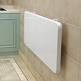 Wandklapptisch für Küche Frühstücksbartisch, 60cm 70cm 80cm 90cm 100cm 120cm Klappbarer Wandtisch | Computertisch für das Heimbüro, klein, platzsparend, 60 x 40 cm 70 x 40 cm