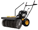 TEXAS Kehrmaschine Benzin Handy Sweep 710B Briggs&Stratton Laubkehrer Schneekehrmaschine Motorbesen Schneebesen Schneeräumer mit Antrieb Radantrieb | 70cm | 208cm³ | 5,7 PS | 4 Takt | 3xVor. 1x Rück.