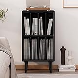 Kleines BüCherregal Aus Massivholz, Raumhoher Schallplattenschrank Im Wohnzimmer, Nordischer Multifunktionaler Sofa-Zeitschriftenschrank-Seitenschrank,D,50cm