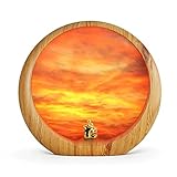 mamre Sonnenuntergang Lampe - Hochzeit Hochzeitstag Valentinstag Personalisierte Geschenke - Sunset Lamp Nachttischlampe Nachtlicht Wohnzimmer Deko Leuchtdeko - Schöne Sonnenuntergang den Wir Teilen