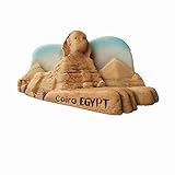 3D Kühlschrankmagnet Sphinx Kairo Ägypten Souvenir Geschenk, Haus & Küche Dekoration Magnet Aufkleber Cairo Ägypten Kühlschrank Magnet Kollektion