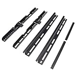 TV-Monitor-Wandhalterung, TV-Wandhalterung TV-Wandhalterung, Verstellbare Ultradünne TV-Wandhalterung mit Einer Belastung von 110 Lb und Maximal VESA 600 X 400 Mm für 14-55-Zoll-Fernseher