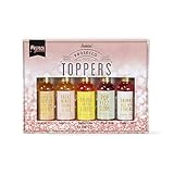 Thoughtfully Prosecco Cocktail Toppers Geschenkset - 5 unterschiedliche Geschmmacksrichtungen