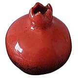 Homoyoyo Simulation Granatapfelvase Ikebana-Vasen Bürodekoration Hochzeit Tischdekoration Keramikvasen Für Blumen Hochzeitsblumenvase Desktop-Vasendekorationen Künstliche