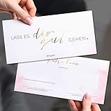 lovemynails Gutscheine 50er Set als Blankovorlage zum Ausfüllen für Nagelstudio, Friseur, Massage, Kosmetik, Gutscheinkarte, Geschenkgutschein