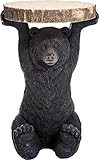 Kare Design Beistelltisch Animal Bear Ø33cm, 53x33x33cm