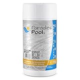 Paradies Pool Multi Tabs 200 g 1 kg, 4 in 1 Multi Tabletten mit Chlor, Algenschutz, Flockungsmittel, pH Stabilisator, zur Wasserbehandlung, Inhalt: 1 kg