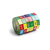 Mathematikspielzeug Rechenlehrpuzzle 2-in-1-Zauberwürfel für Kleinkinder pädagogisches Mathematikspielzeug Lerngeschenk Montessori-Puzzle für 2 Jahre alt Montessori-Puzzlespielzeug