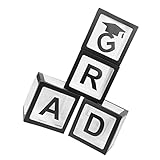 ibasenice 4 Stück Ballonbox Für Abschlussfeier 2023 Transparente Präsentationsbox Buchstaben-Dekor-Box-Sets Aufbewahrungsboxen Dekorative Klasse Von 2023 Dekorationsbox