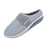 Cubinest Herren Clogs Leichte Vorne Geschlossen Damen Hausschuhe Sommer Weite H Bequeme Pantoletten Hinten Geschlossen Mesh Schlappen Airfoot Herren Gartenclogs Gartenschuhe Elegant Strand