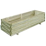 vidaXL Holz Hochbeet Pflanzkasten Blumenkasten Blumenkübel Pflanzkübel Garten