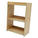 Veemoon 1 Stück Schließfach Büro-Aufbewahrungsregale Bücherregale Für Büro Holz-Aufbewahrungsregale Kleines Holzleiter-Regal Büro-Anrichte Bücher Organisation Von Holz-Bücherregal