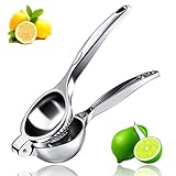 Manuelle Zitronenpresse, Strapazierfähige Handpresse, Saftpresse Limette Zitrusfrucht, Obst Manuelle Handpre, Schnelle und Effektive Entsaftung, Super Leicht zu Reinigen