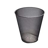 Schwarzer Mülleimer, Mülleimer, Haushalt, Wohnzimmer, Schlafzimmer, Küche, Müllbüro, kreative Toilette, einfach, groß, offen und transparent