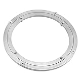 Besimple Robuster Drehteller aus Aluminiumlegierung, drehbares Kugellager, runder Esstisch, Glatte Drehplatte für Tischplatte, zum Servieren von Messen