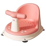 Baby-Badewannensitz, PP+TPE-Baby-Badewannenstuhl Mit Starker Saugkraft, Rutschfester Badewannenstuhl Für Babys, Langlebiger Baby-Badewannenstützstuhl, Kleinkind-Badewannensitz Für Babys Ab 6, 12 Und 1