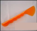 Tupperware Aufstreicher Tortenheber Kunststoff-Messer orange