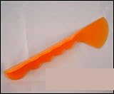 Tupperware Aufstreicher Tortenheber Kunststoff-Messer orange