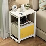 Computer Beistelltisch Couchtische Einfacher moderner Holz-Tee-Tabelle Beistelltisch Assembly Wohnzimmer Sofa Tisch Schlafzimmer Nachttisch Eckschrank Laptop Desk Cart (Color : A3)