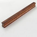 KonieE Euro Vintage Massivholzschrank Griff Ziehen, Schlafzimmer Kommode Kleiderschrank -Tür -Ziehen, Holzschubladengriffe Schrankkleiderknopf, Badezimmer-/Küchenmöbel -Hardware Mit Schraube (Walnutho