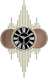 50 * 80 cm Wanddekoration, moderne Wanduhr/geräuschlose Wanduhren, kreatives handgefertigtes Metall, geräuschlos, kein Ticken, Dekoration, Quarz-Wanddekoration, zeitgenössische Wanduhr/geräuschlose Wa