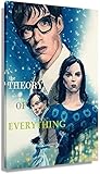 JDDPMD Bilder Set Leinwand The Theory of Everything Filmposter für Wände, vertikale Küche, Dekoration, Flur, Moderne Malerei für Schlafzimmer 60x90cm Kein Rahmen