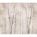 murando Fototapete selbstklebend Wald 49x35 cm Tapete Wandtapete Klebefolie Dekorfolie Tapetenfolie Wand Dekoration Wandaufkleber Wohnzimmer Landschaft Natur wie gemalt b-A-10014-a-a