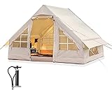 Baralir Camping Zelt 2-4 Personen, Aufblasbar Tipi Zelt Outdoor, pop up Zelt, Aufblasbar Zelt Schneller Aufbau innerhalb von 2 Minuten, Rettungszelt in der Wildnis, Camp-Luxuszelt