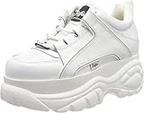 Buffalo Damen Sneaker Größe 39 EU Weiß (Weiss)