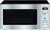 Miele M 6012 SC Stand Mikrowelle / 900 Watt / 26 l Edelstahl-Garraum / LED-Beleuchtung / Automatikprogramme / Quarzgrill / Display / Edelstahl (9485210)