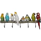 Kare Design Wandgarderobe Exotic Birds, 24x54x6,5cm