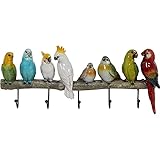 Kare Design Wandgarderobe Exotic Birds, 24x54x6,5cm